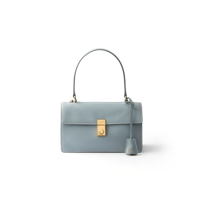 PRADA SOFT SOUND MEDIUM LEATHER SHOULDER BAG 1BN023 (28*16*10cm) 